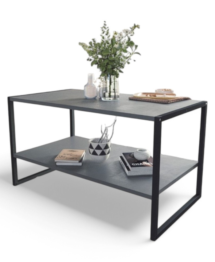 50*90 COFFEE TABLE-ANTHRACITE