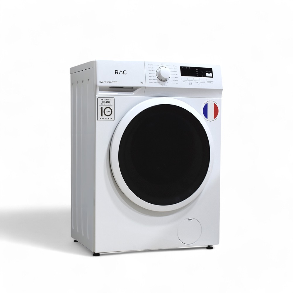 WM RAC 7Kilo Front Load White