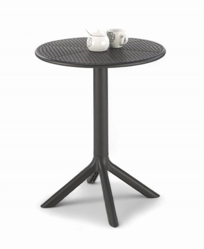 Round Table Black Dai 600*H765