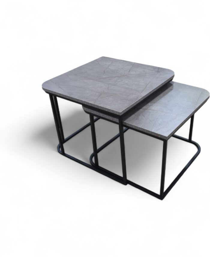 Middle Jikon Table 2 Pcs Grey 61*62*8