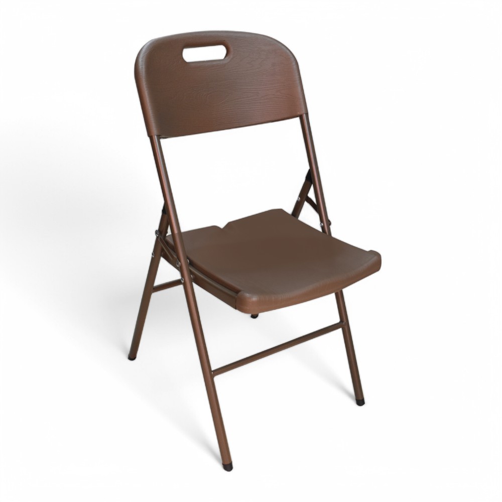 Rattan Folding Chair Brown 86*46.5*49Cm