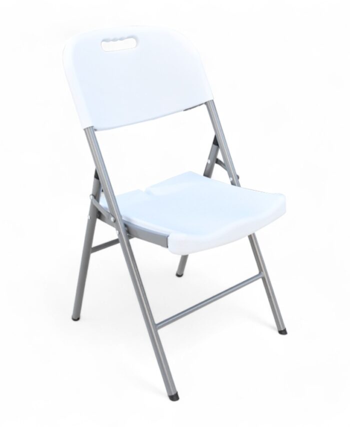 Rattan Folding Chair White 86*46.5*49Cm