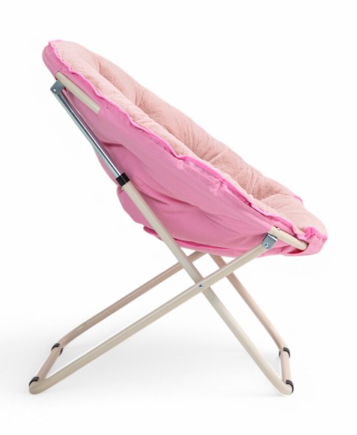 Foldable Moon Chair Pink