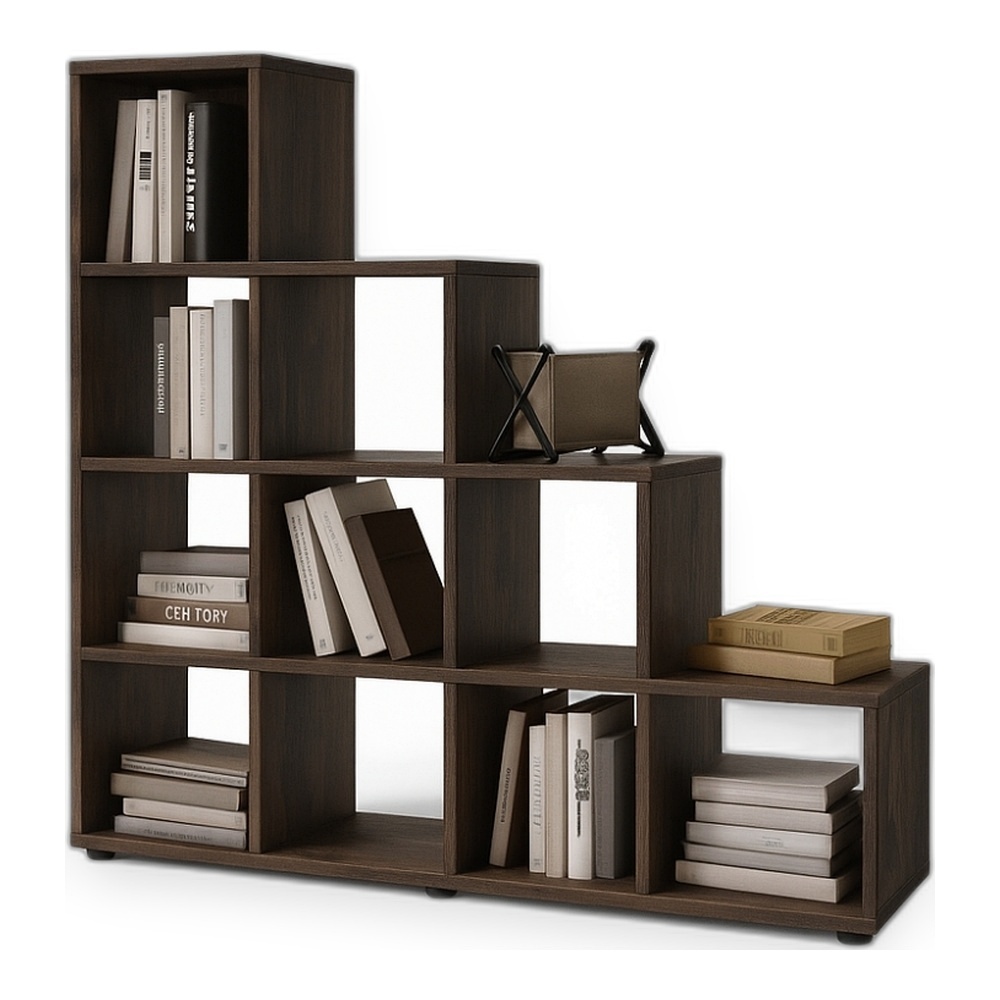 10 Shelves Stair BookShelf Mars