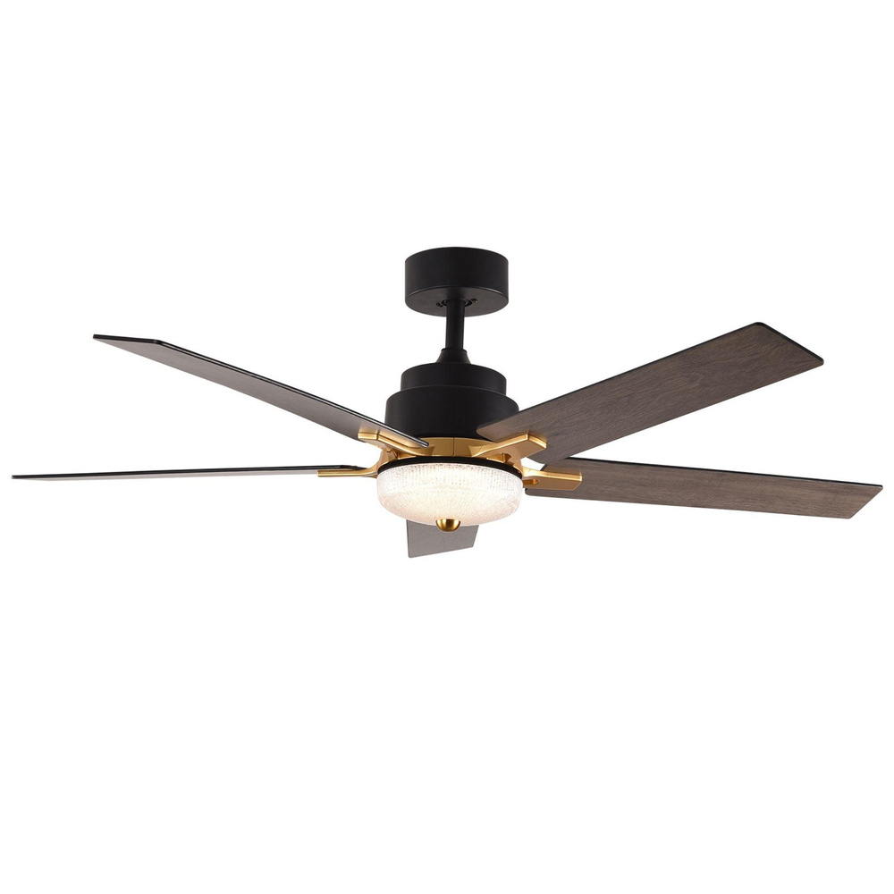 Ceiling Fan LED 220/240V Matte Black