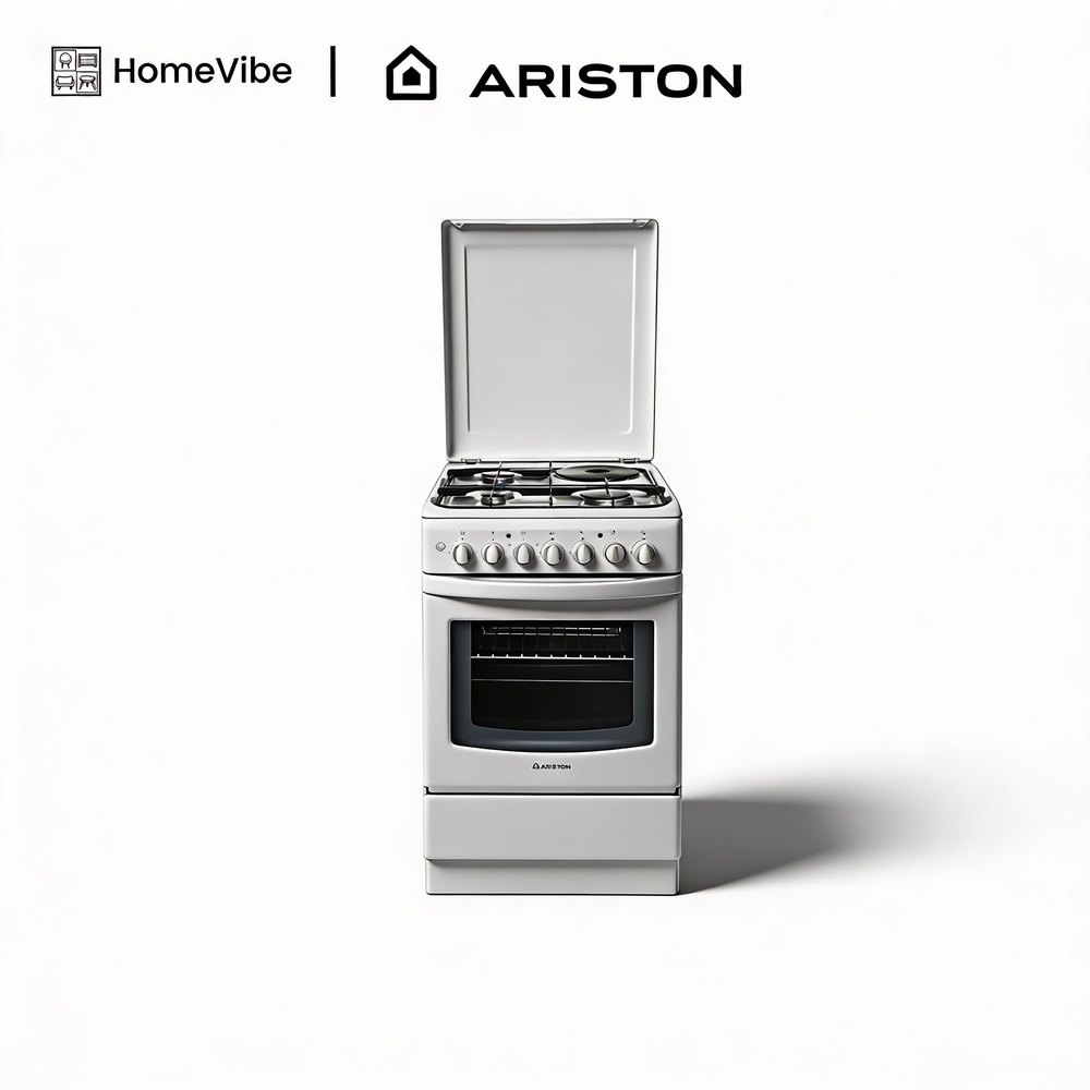 GAZ Ariston 5050cm Black&Grey 4 Burners