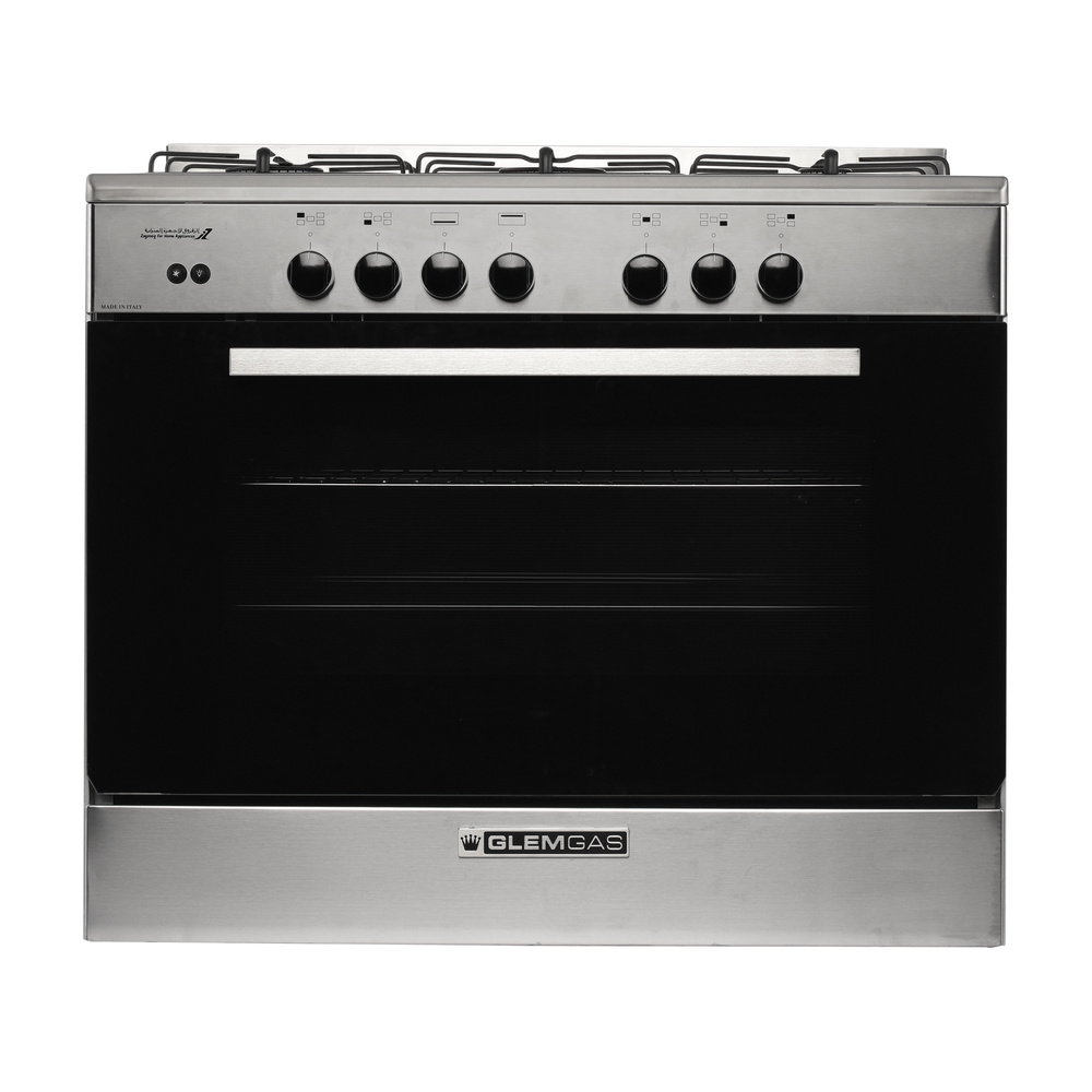 Glem Gaz 90CM Black with Lighter 6B