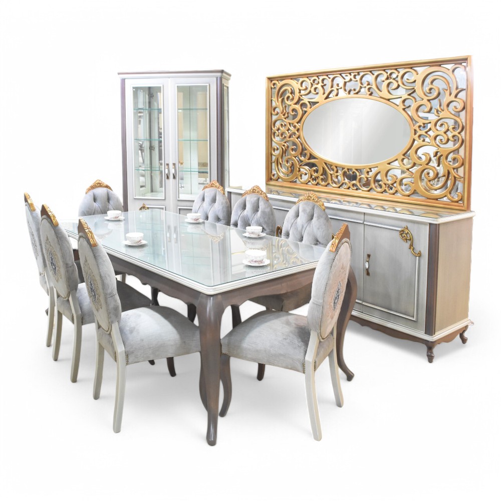 Dining Room Zenovia Full set (T+D+8C+V)