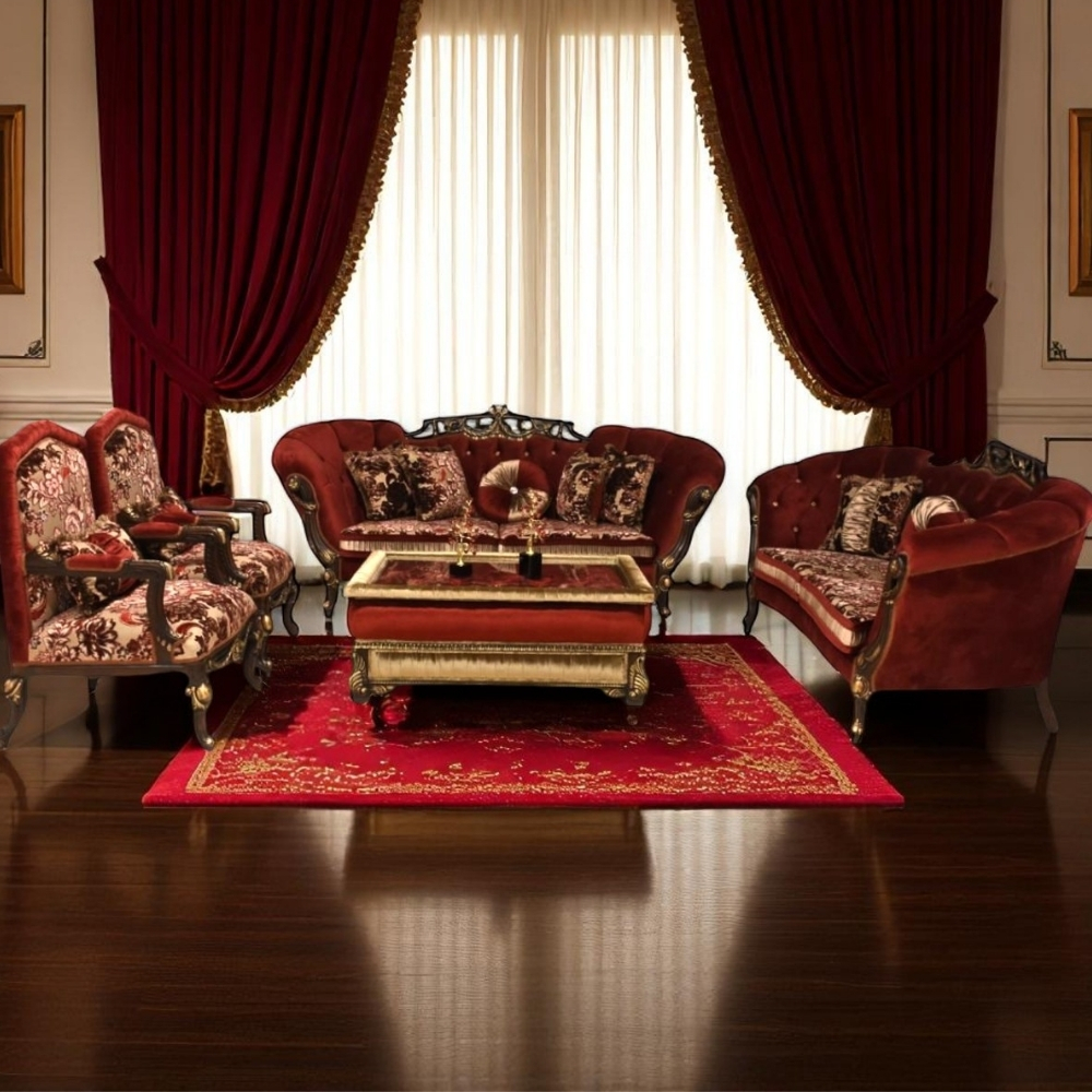 Set LivingRoom Steel Matilda Full Set( 2B+L+M)