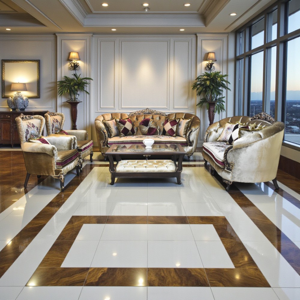 Living Room Steel Polidectus Full Set ( L + M + 2B + T )